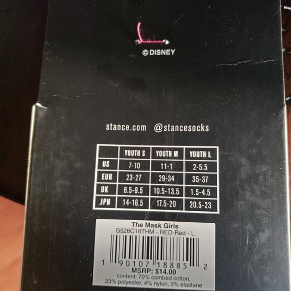 Disney Incredible Stance Youth Socks - Picture 3 of 3